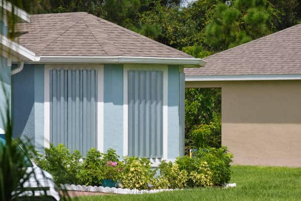 Steel storm shutters hurricane protection Florida home