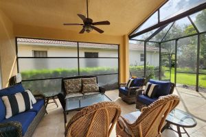 Hurricane screens Rockledge home lanai