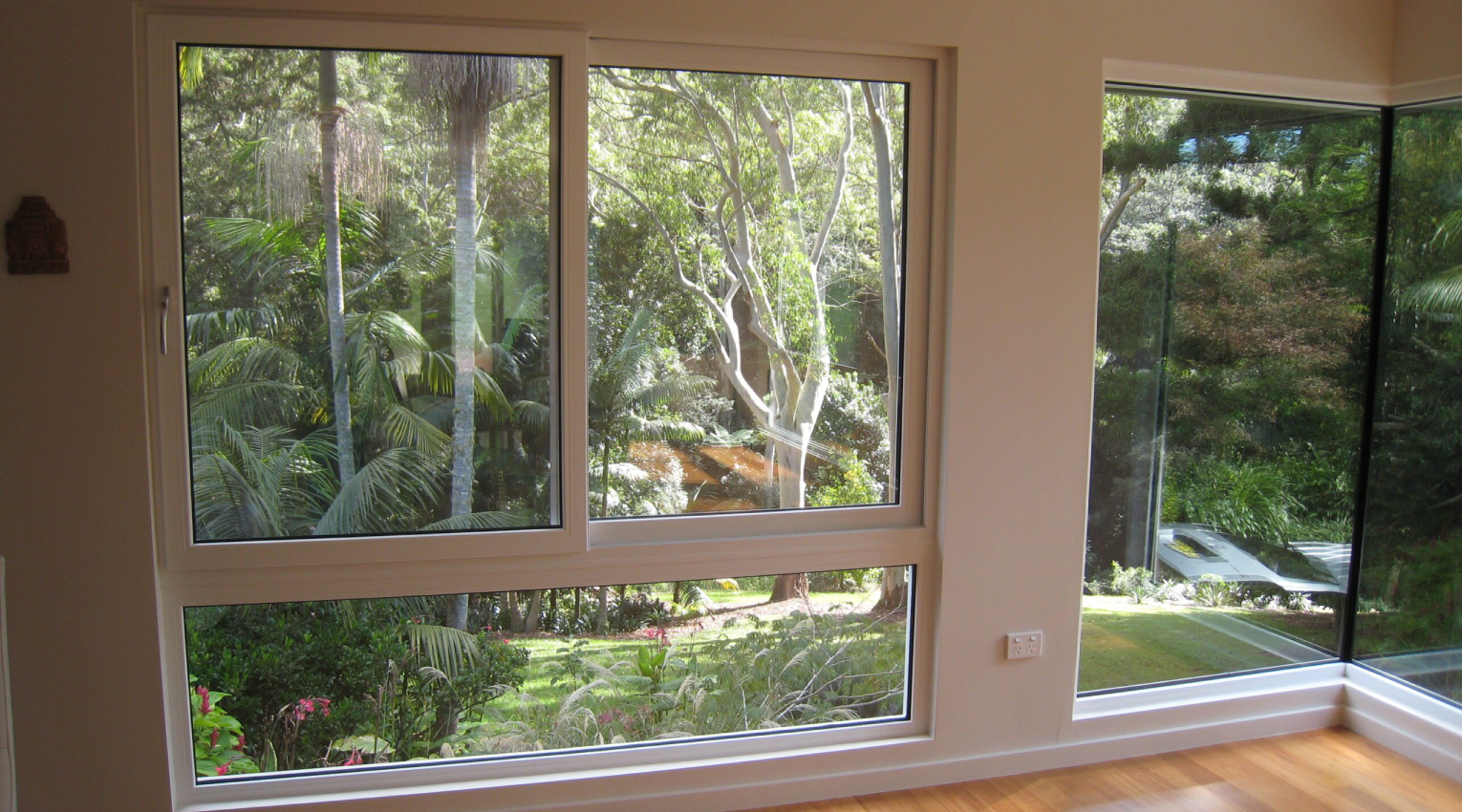 Sliding window hurricane protection